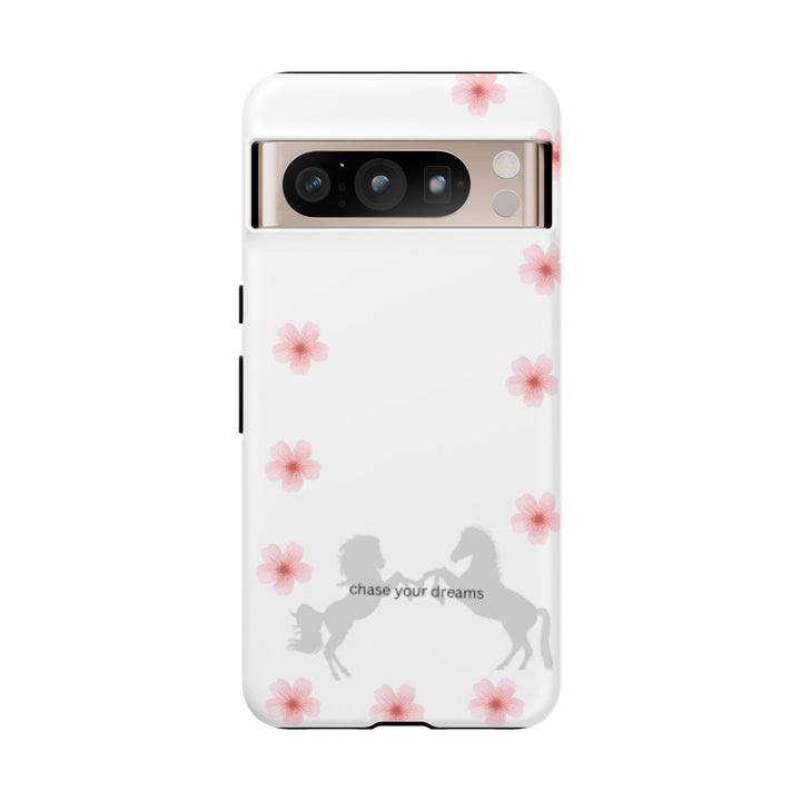 Chase Your Dreams Floral Phone Case