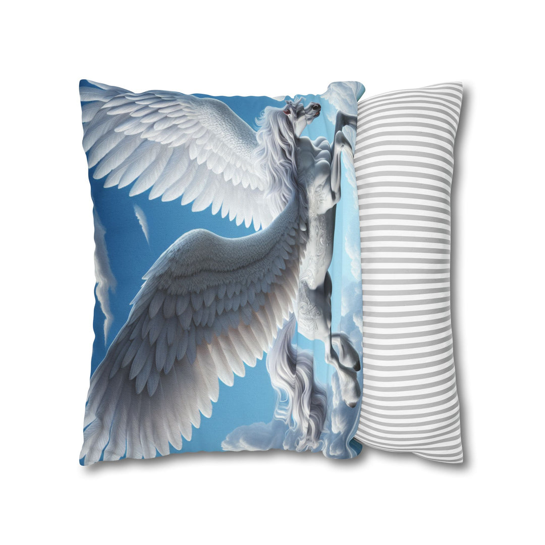 Majestic Pegasus Decorative Pillowcase - Cozy Home Décor, Fantasy Gift, Dreamy Bedroom, Unique Living Room Accent, Whimsical Art