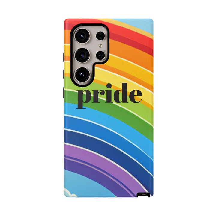 Pride Phone Case - Rainbow Gradient, LGBTQ+ Accessory, Colorful Phone Cover, Unique Gift for Pride Month, Phone Protection