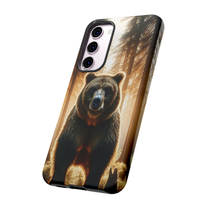 Wildlife Phone Case - Tough Cases with Bear Design, Nature Lover Gift, Animal-Themed Accessories, Eco-Friendly Tech Protection