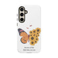 Butterfly & Sunflower Phone Case - "Secrets of Life" Design