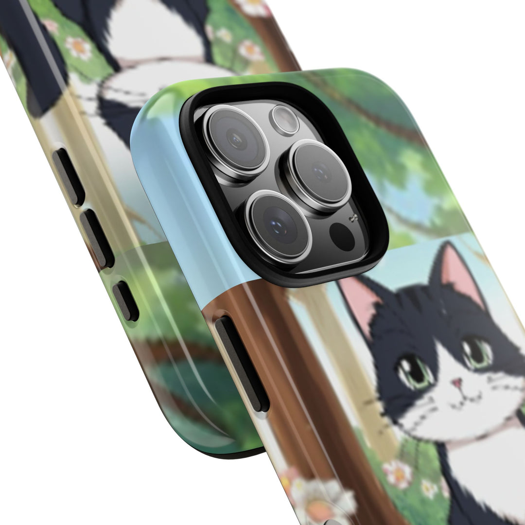 Cute Ai Cat Phone Case - Tough Cases for Animal Lovers