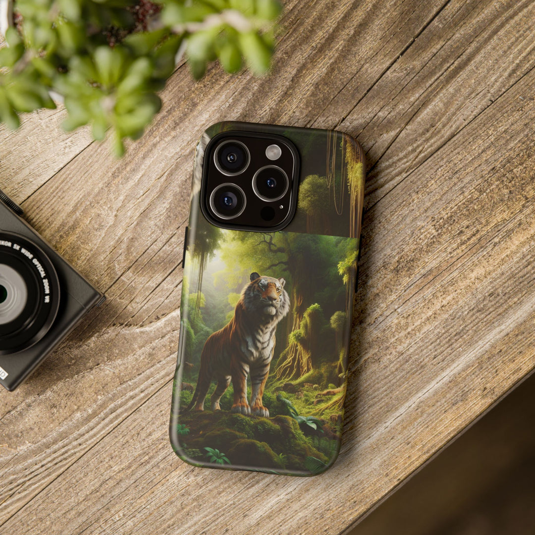Wild Tiger Tough Phone Case - Nature Lover Accessory