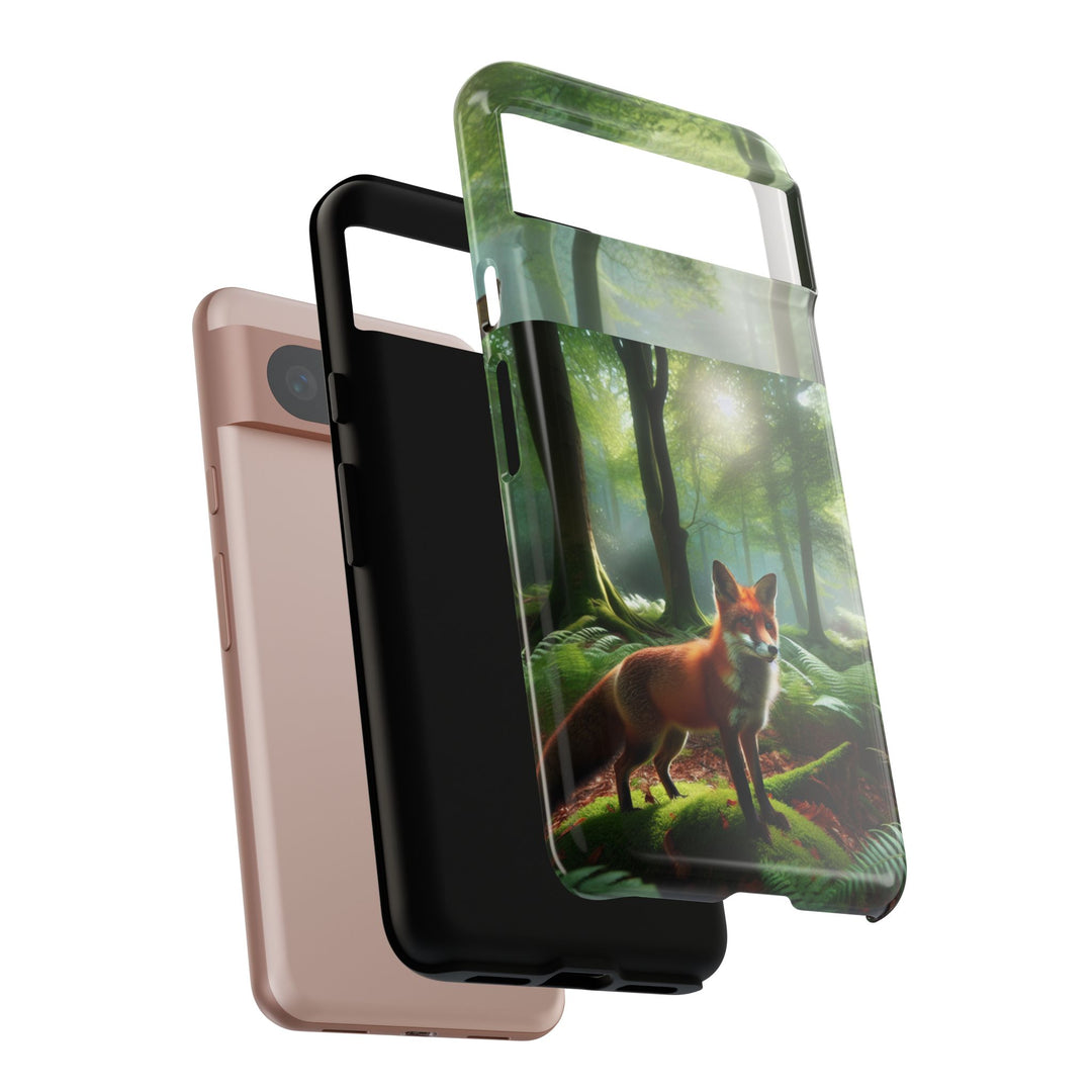 Nature-Inspired Tough Case with Fox Design