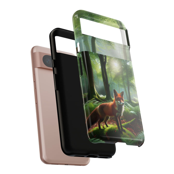 Nature-Inspired Tough Case with Fox Design