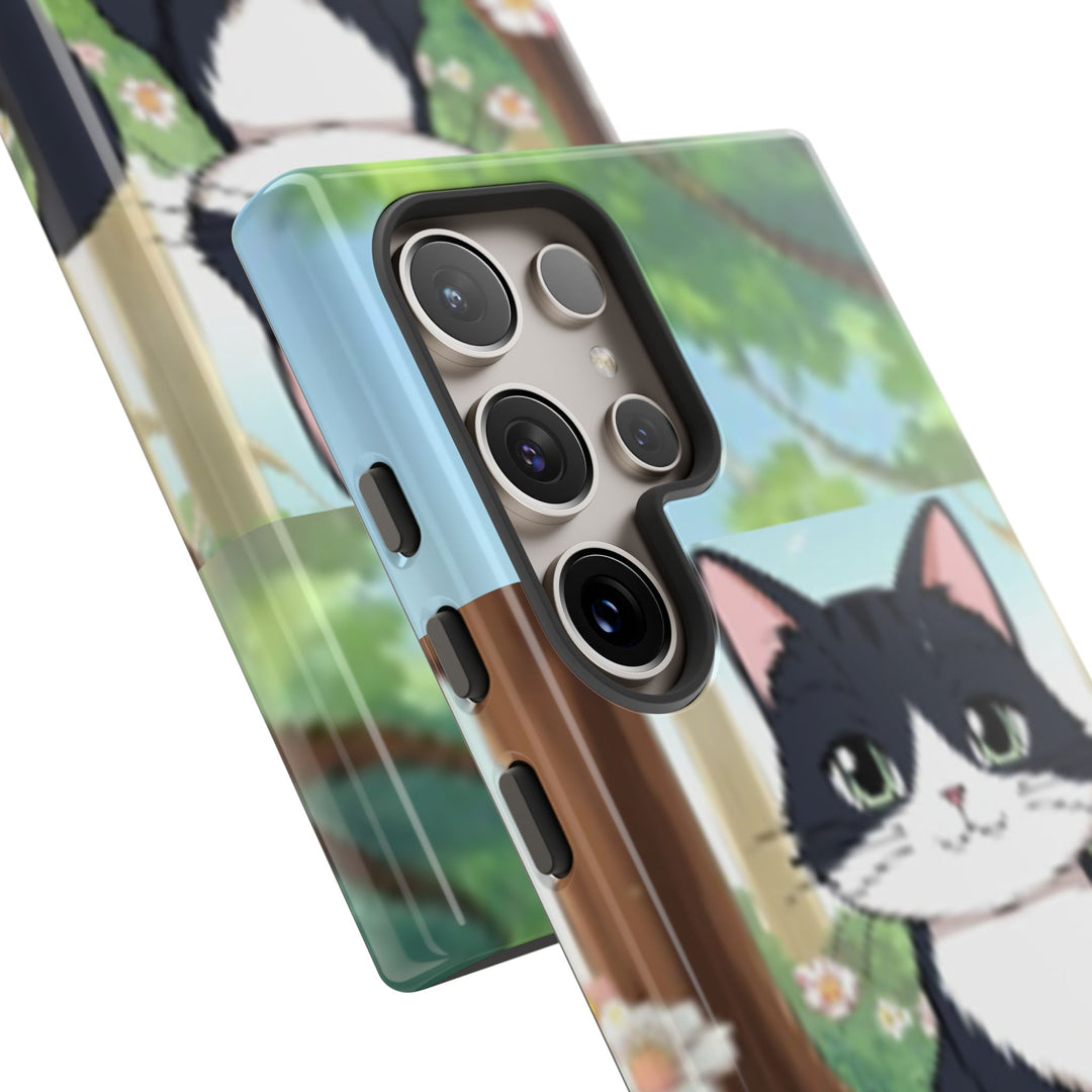 Cute Ai Cat Phone Case - Tough Cases for Animal Lovers