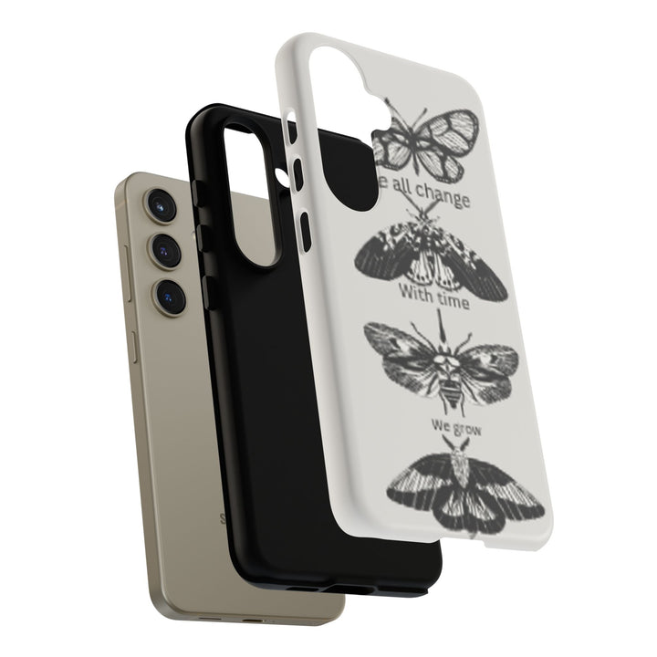 Inspirational Phone Case - We All Change With Time - Tough Cases for Nature Lovers