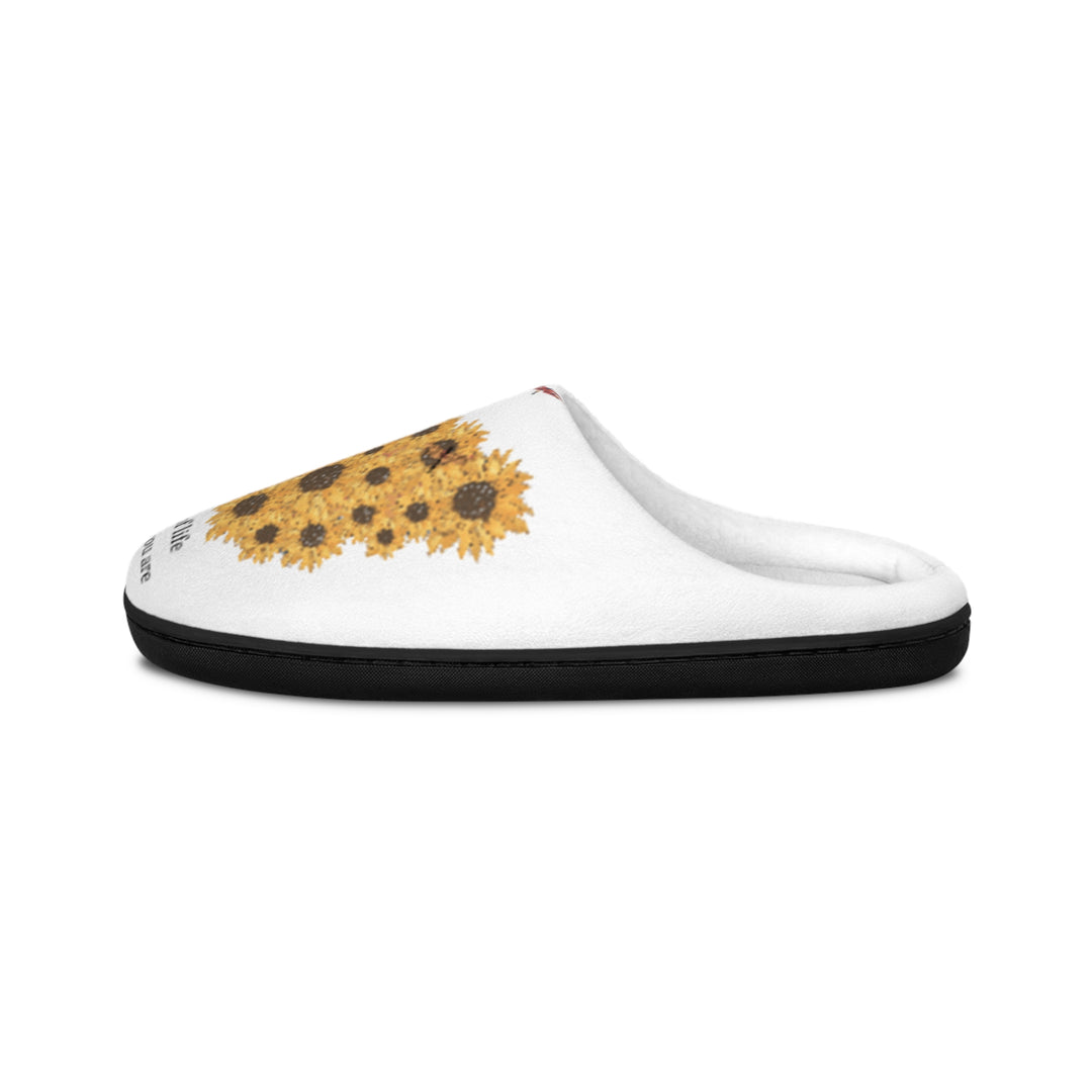 Butterfly & Sunflower Women's Indoor Slippers - Cozy Gifts for Her