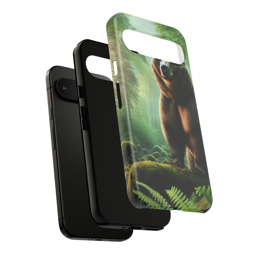 Wildlife Phone Case - Tough Bear Design for Nature Lovers