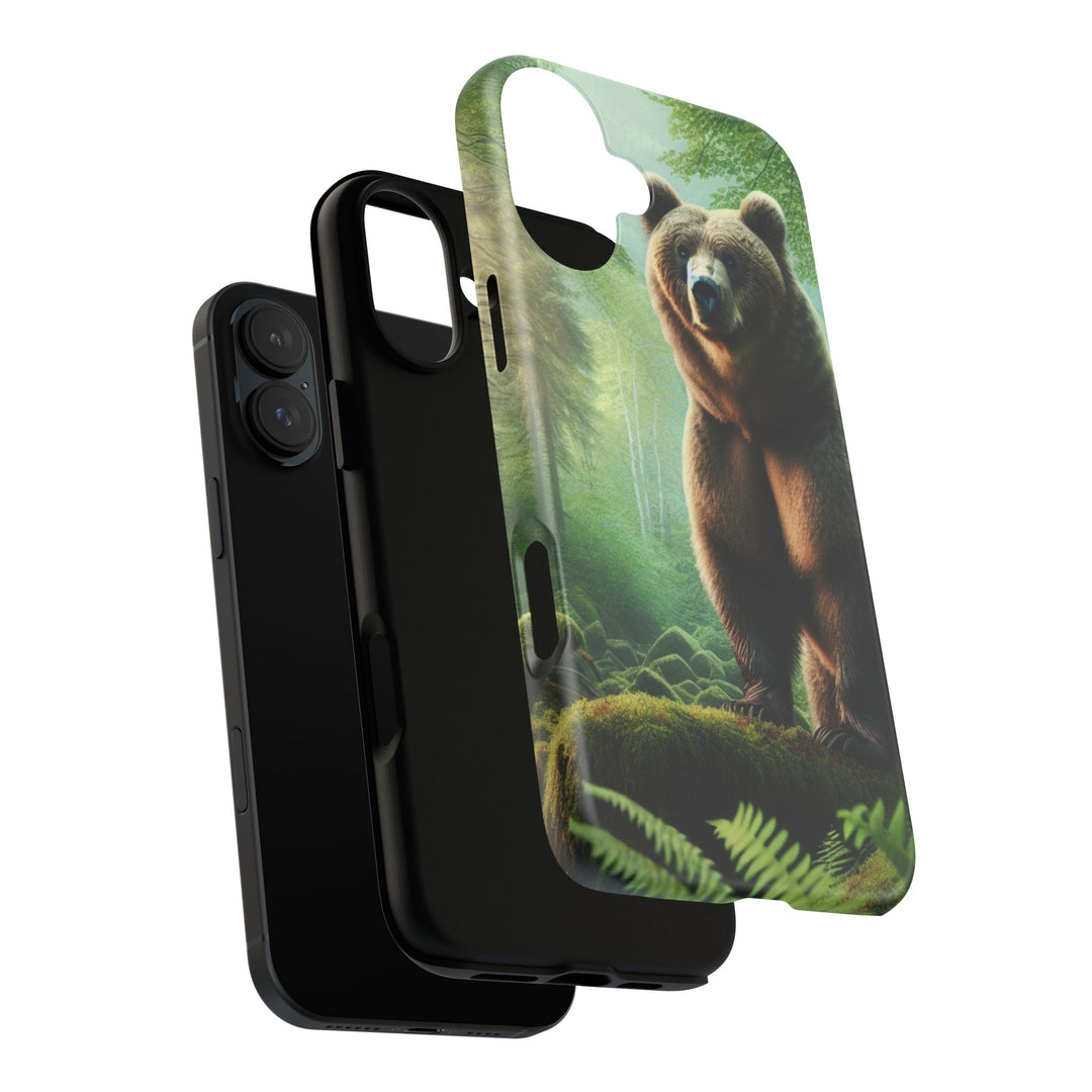 Wildlife Phone Case - Tough Bear Design for Nature Lovers