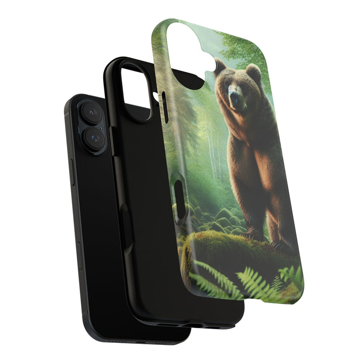 Wildlife Phone Case - Tough Bear Design for Nature Lovers