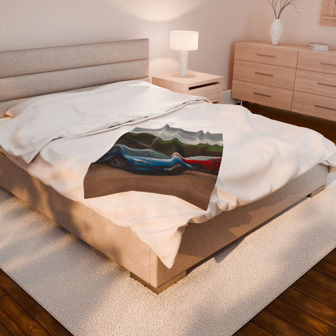 car Velveteen Plush Blanket