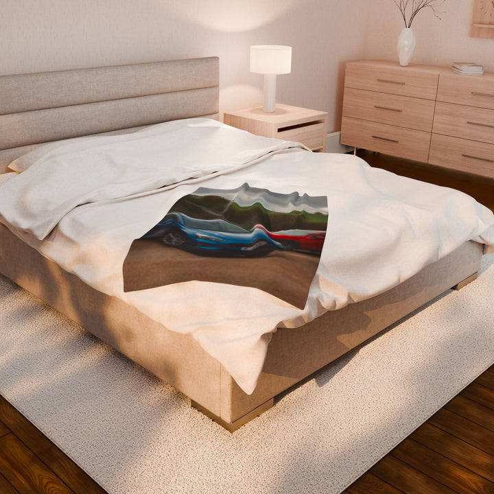 car Velveteen Plush Blanket