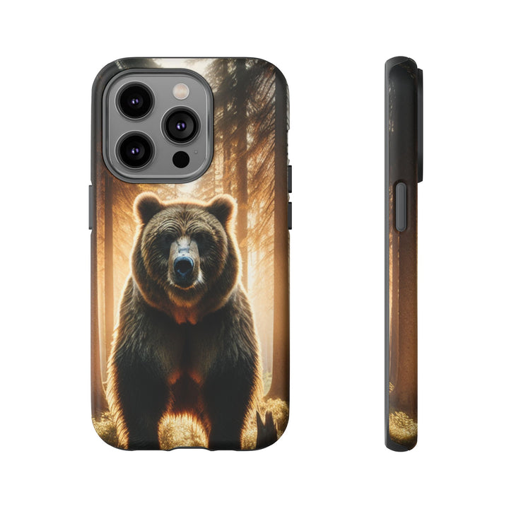 Wildlife Phone Case - Tough Cases with Bear Design, Nature Lover Gift, Animal-Themed Accessories, Eco-Friendly Tech Protection