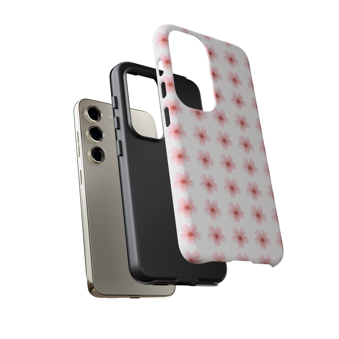 Cherry Blossom Tough Phone Case - Floral Design for Spring & Summer