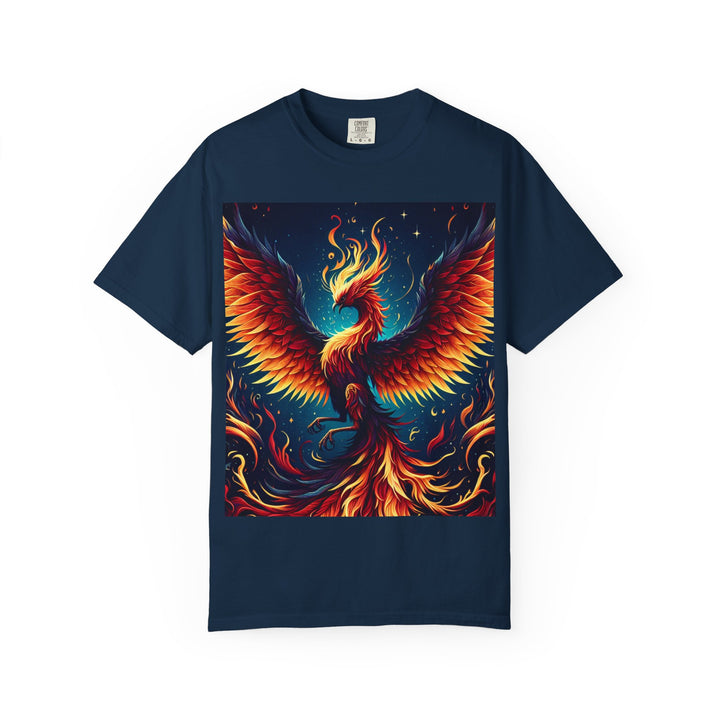 Phoenix Fire Unisex T-Shirt - Artistic Flame Design, Graphic Tee, Trendy Apparel, Gift for Art Lovers, Summer Fashion