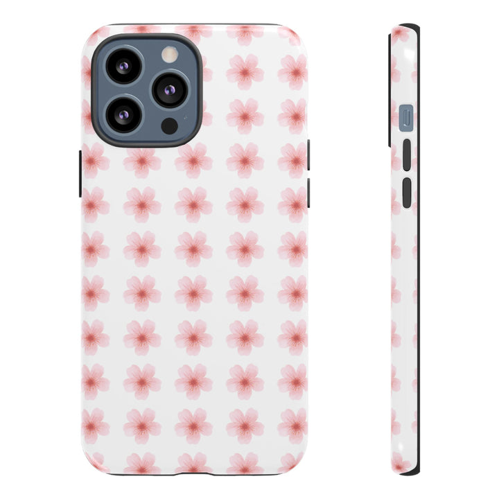 Cherry Blossom Tough Phone Case - Floral Design for Spring & Summer