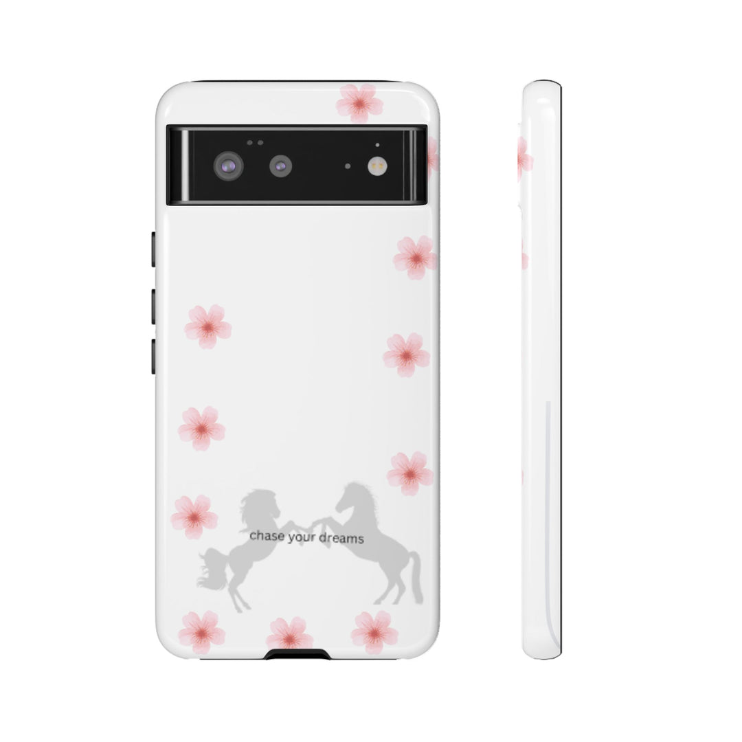 Chase Your Dreams Floral Phone Case