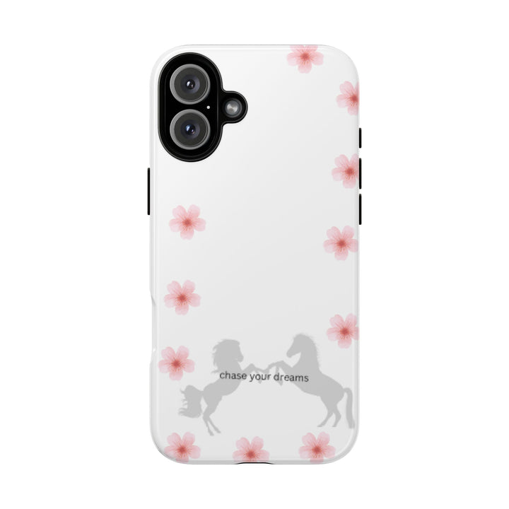 Chase Your Dreams Floral Phone Case