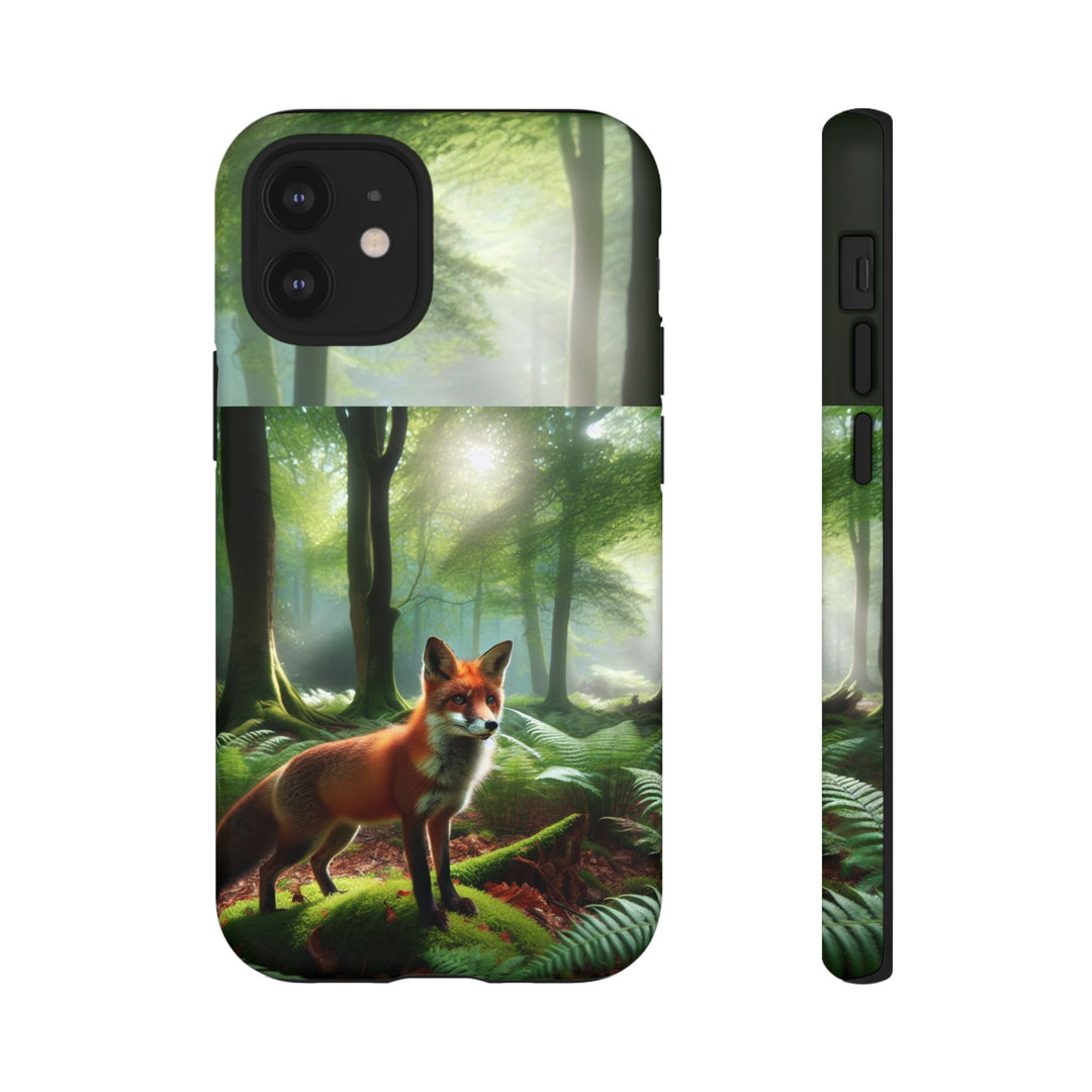 Nature-Inspired Tough Case with Fox Design