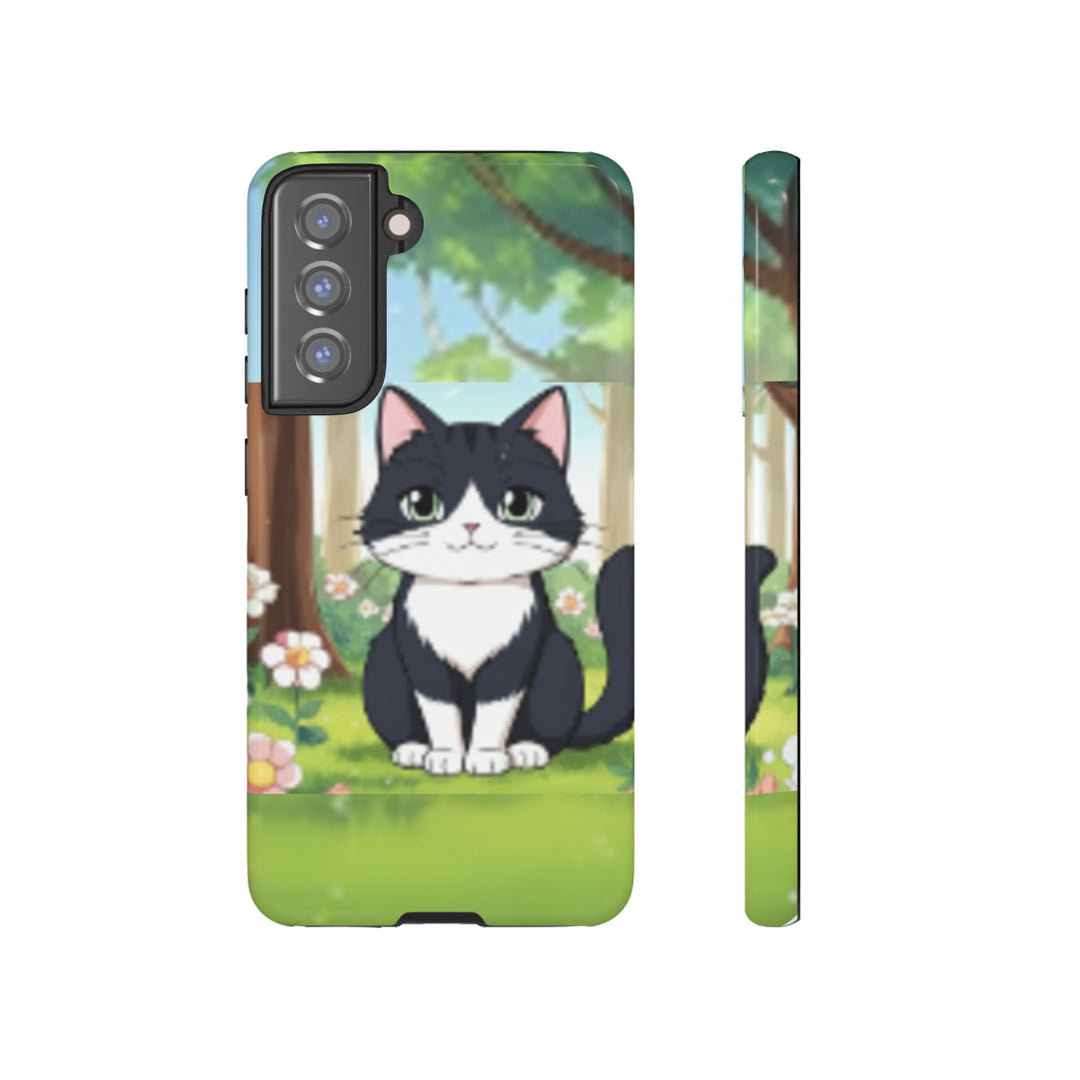 Cute Ai Cat Phone Case - Tough Cases for Animal Lovers