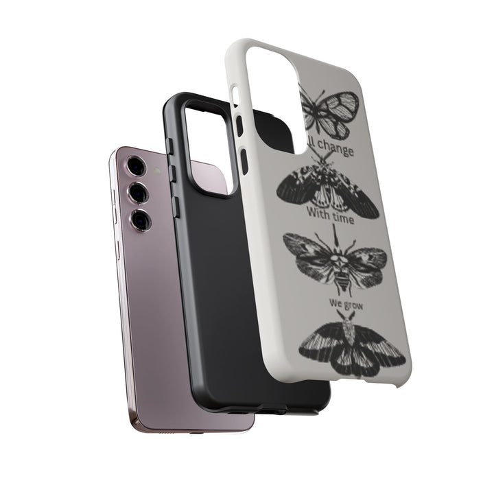 Inspirational Phone Case - We All Change With Time - Tough Cases for Nature Lovers