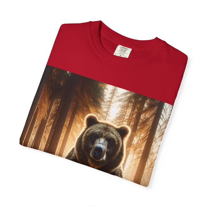 Nature-Inspired Bear Graphic Unisex T-Shirt