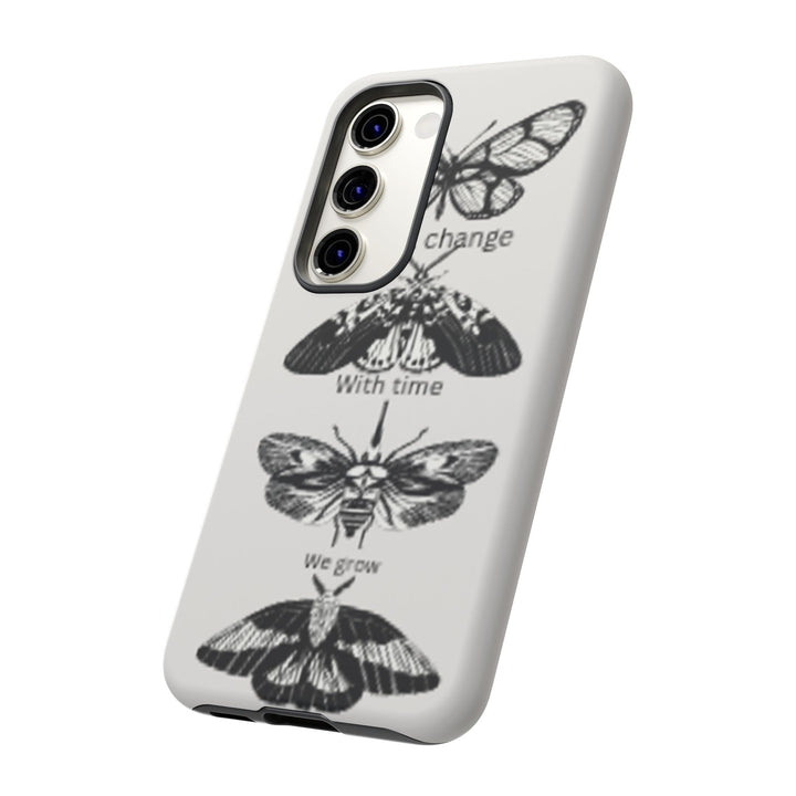 Inspirational Phone Case - We All Change With Time - Tough Cases for Nature Lovers