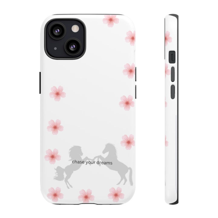 Chase Your Dreams Floral Phone Case