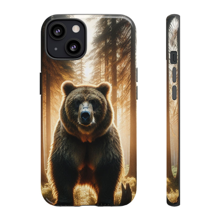 Wildlife Phone Case - Tough Cases with Bear Design, Nature Lover Gift, Animal-Themed Accessories, Eco-Friendly Tech Protection