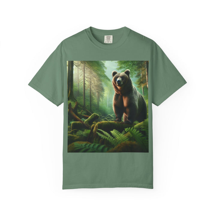 Nature-Inspired Unisex Bear Graphic Tee - Ideal for Outdoor Enthusiasts