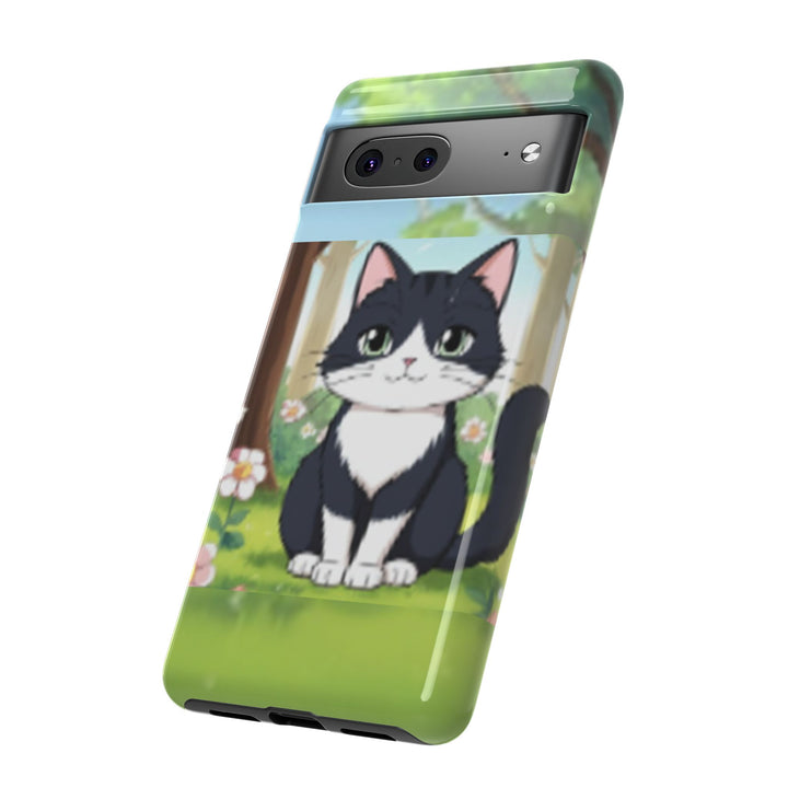 Cute Ai Cat Phone Case - Tough Cases for Animal Lovers