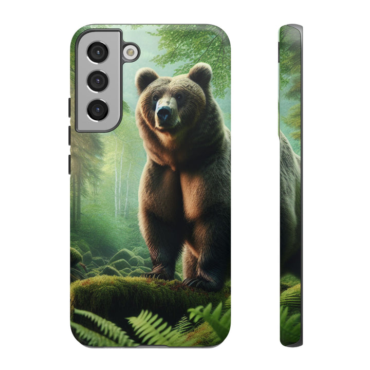 Wildlife Phone Case - Tough Bear Design for Nature Lovers