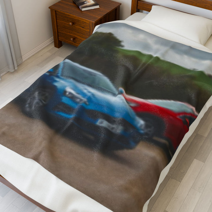 car Velveteen Plush Blanket