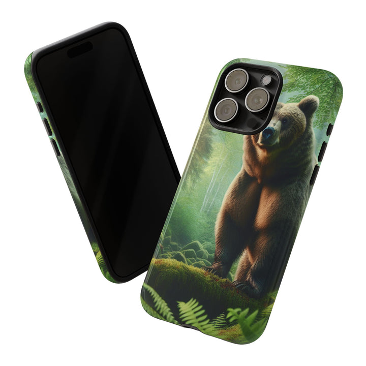 Wildlife Phone Case - Tough Bear Design for Nature Lovers