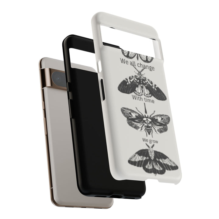 Inspirational Phone Case - We All Change With Time - Tough Cases for Nature Lovers