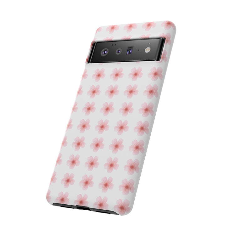 Cherry Blossom Tough Phone Case - Floral Design for Spring & Summer