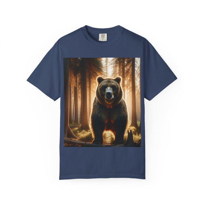Nature-Inspired Bear Graphic Unisex T-Shirt