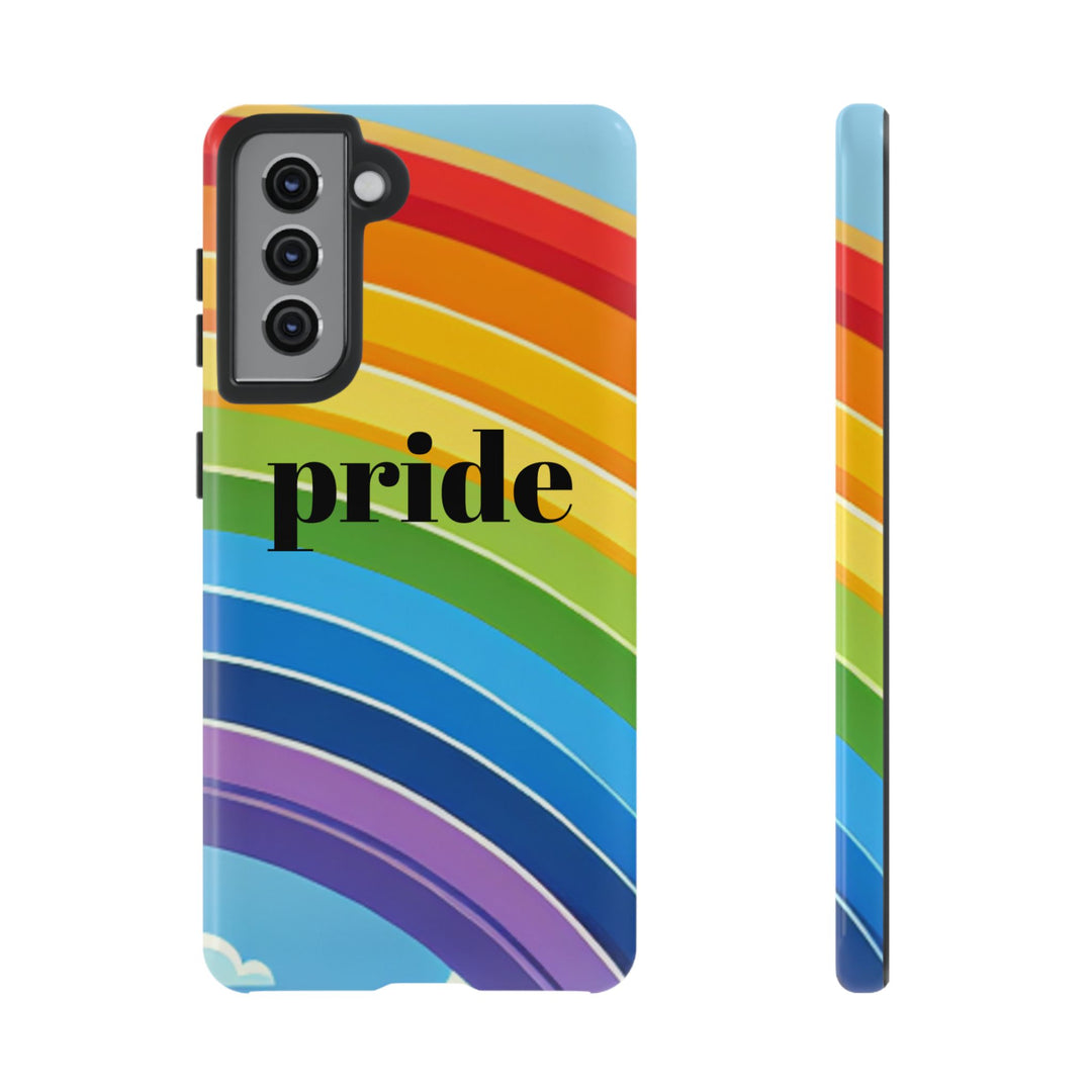 Pride Phone Case - Rainbow Gradient, LGBTQ+ Accessory, Colorful Phone Cover, Unique Gift for Pride Month, Phone Protection