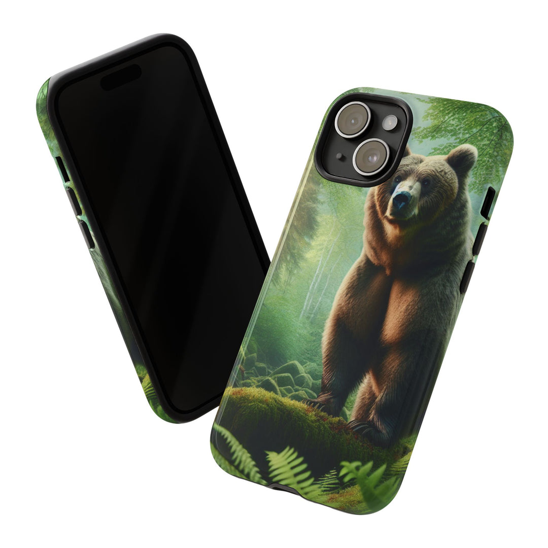 Wildlife Phone Case - Tough Bear Design for Nature Lovers