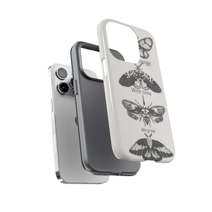 Inspirational Phone Case - We All Change With Time - Tough Cases for Nature Lovers