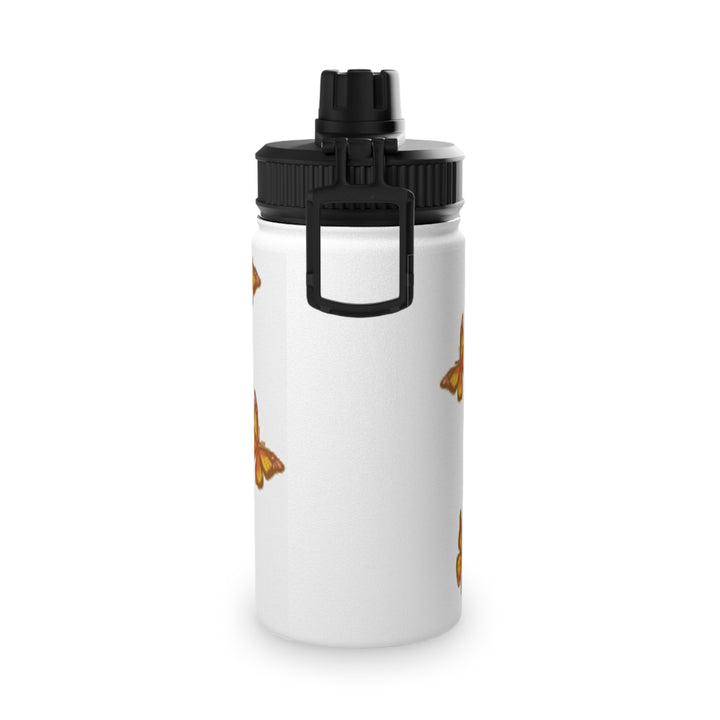 Fly Free Stainless Steel Water Bottle with Sports Lid - Travel Essential for Active Lifestyles