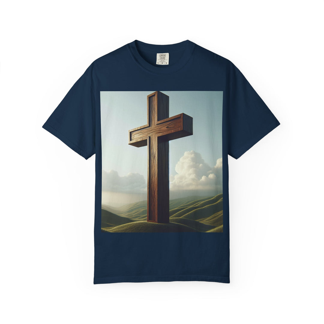 Inspirational Cross T-Shirt, Christian Clothing, Faith-Based Gift, Religious Apparel, Unisex Fashion, Spiritual Wear