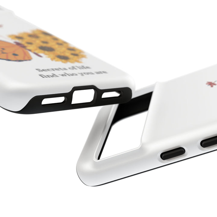 Butterfly & Sunflower Phone Case - "Secrets of Life" Design