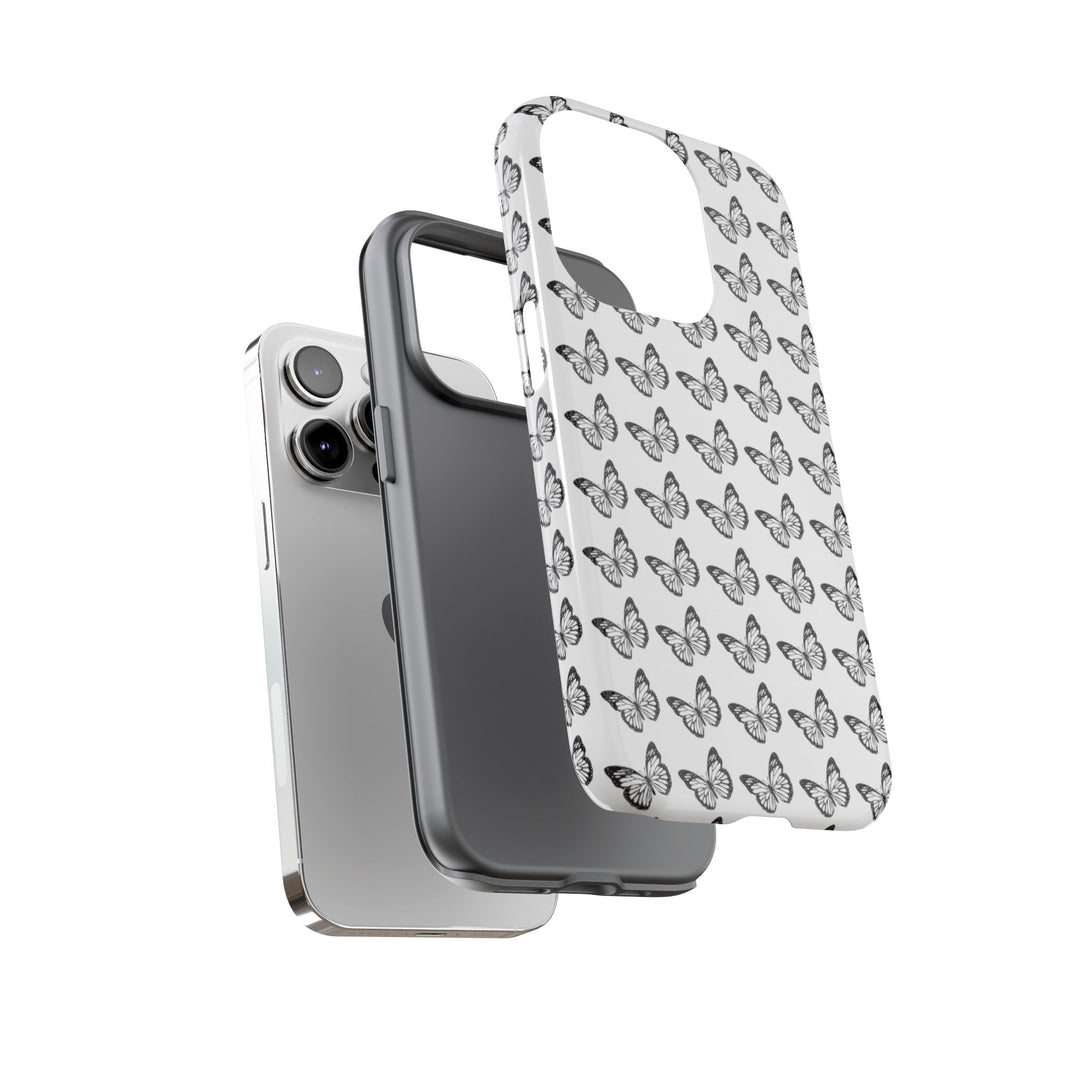 Butterfly Phone Case - Elegant Tough Case for Nature Lovers