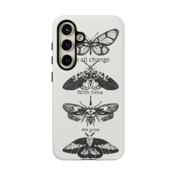 Inspirational Phone Case - We All Change With Time - Tough Cases for Nature Lovers