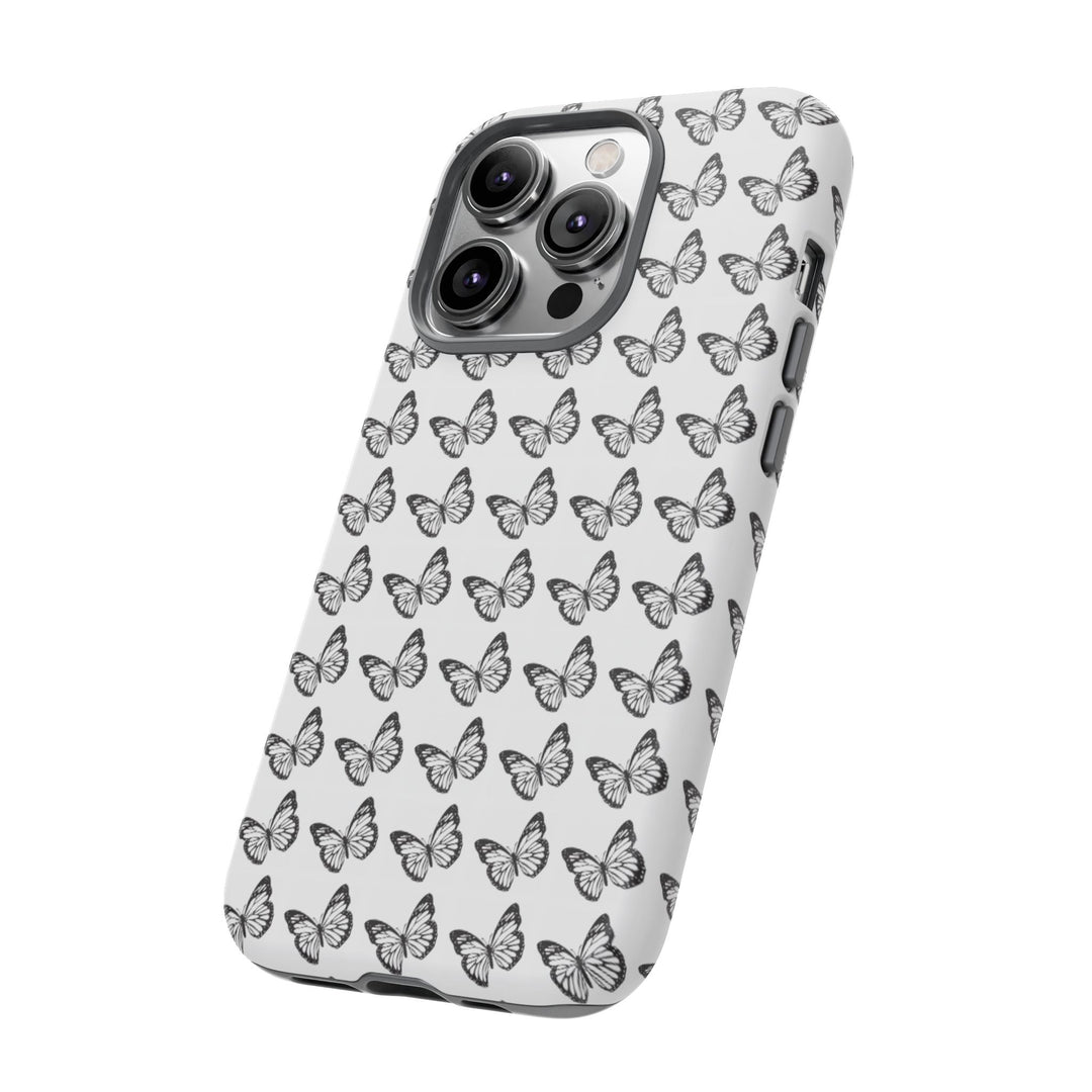 Butterfly Phone Case - Elegant Tough Case for Nature Lovers