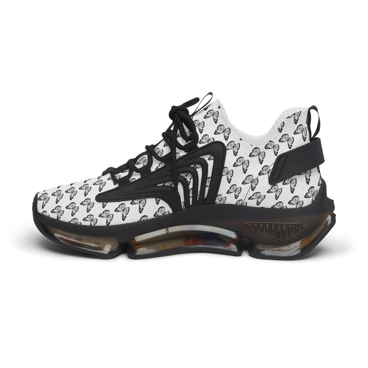 Butterfly Pattern Women's Mesh Sneakers - Lightweight and Stylish Athletic Shoes