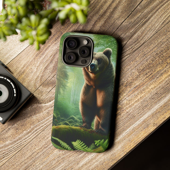 Wildlife Phone Case - Tough Bear Design for Nature Lovers