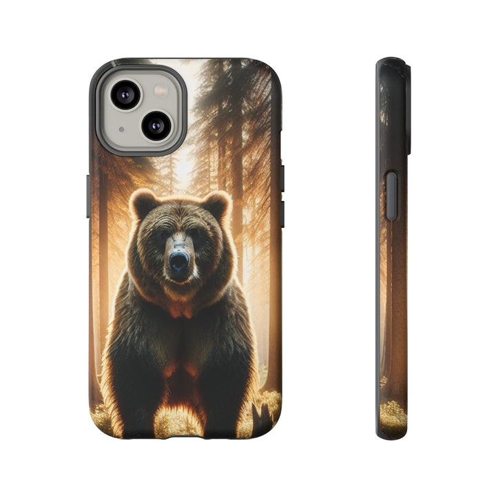 Wildlife Phone Case - Tough Cases with Bear Design, Nature Lover Gift, Animal-Themed Accessories, Eco-Friendly Tech Protection